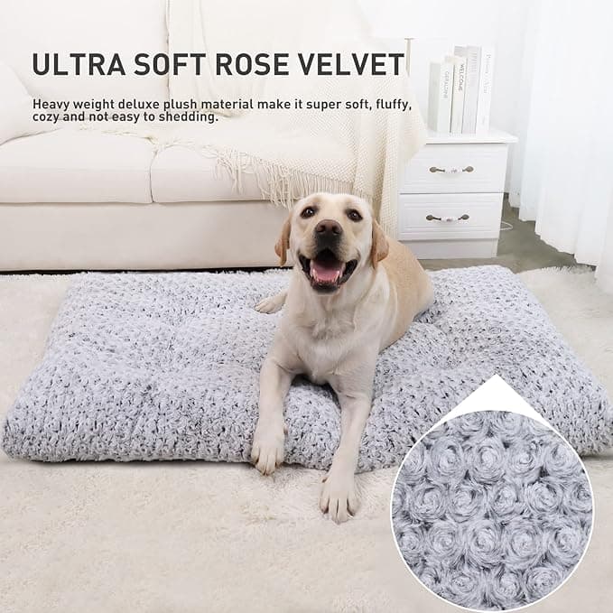 Fulffy Comfy Kennel Pad Anti-Slip Pet